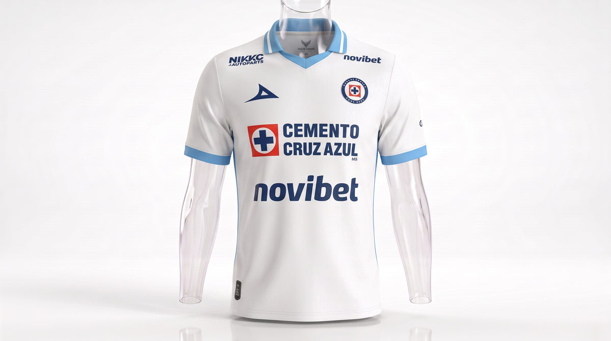 Jersey cruz azul visitante 26/27